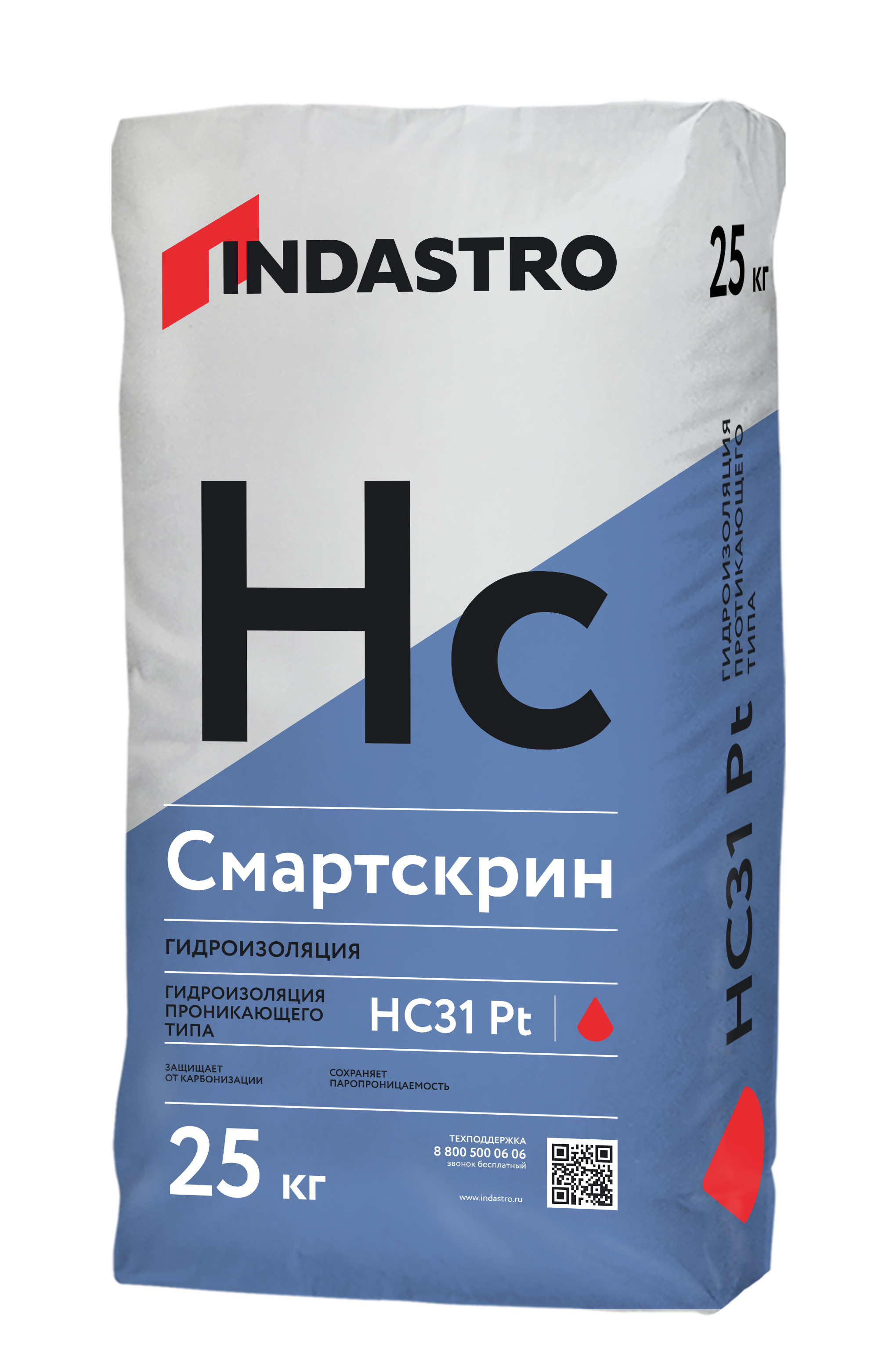 Жесткая гидроизоляция проникающего типа Смартскрин HC31 Pt