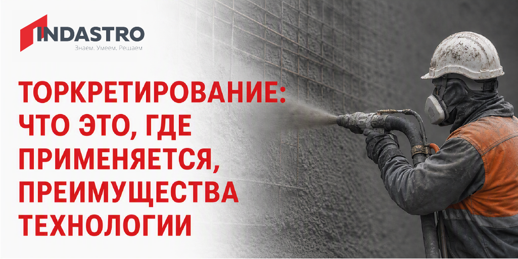 Торкретирование: что это, где применяется, преимущества технологии